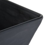 American Metalcraft FSMEL53 Endurance 23 oz. Square Melamine Serving Bowl - Black Faux Slate American Metalcraft FSMEL53 Endurance 23 oz. Square Melamine Serving Bowl - Black Faux Slate