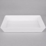 American Metalcraft FSMEL53 Endurance 23 oz. Square Melamine Serving Bowl - Black Faux Slate American Metalcraft FSMEL53 Endurance 23 oz. Square Melamine Serving Bowl - Black Faux Slate