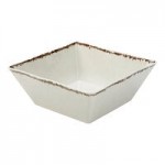 American Metalcraft FSMEL53 Endurance 23 oz. Square Melamine Serving Bowl - Black Faux Slate American Metalcraft FSMEL53 Endurance 23 oz. Square Melamine Serving Bowl - Black Faux Slate