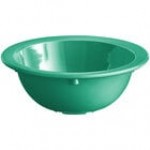 Acopa Foundations 13 oz. Red Narrow Rim Melamine Grapefruit Bowl - 12/Case