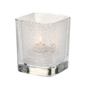 Hollowick 6505CJ Tetra Clear Jewel Glass Square Votive Hollowick 6505CJ Tetra Clear Jewel Glass Square Votive