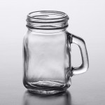 Acopa Rustic Charm 4.75 oz. Customizable Mini Mason Jar with Handle - 12/Case Acopa Rustic Charm 4.75 oz. Customizable Mini Mason Jar with Handle - 12/Case