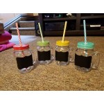 Acopa Rustic Charm 4.75 oz. Customizable Mini Mason Jar with Handle - 12/Case Acopa Rustic Charm 4.75 oz. Customizable Mini Mason Jar with Handle - 12/Case