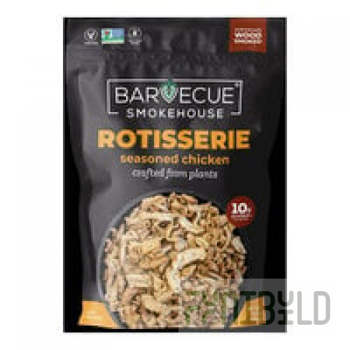 Barvecue Plant-Based Vegan Wood-Smoked Naked Shredded Chicken 2 lb. - 4/Case