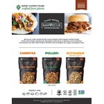 Barvecue Plant-Based Vegan Wood-Smoked Naked Shredded Chicken 2 lb. - 4/Case