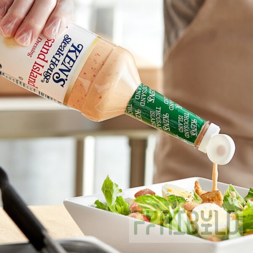 Ken's Foods Supreme Thousand Island Dressing 32 fl. oz. - 6/Case