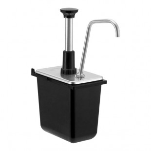 Server 87300 Stainless Steel 1 oz. Pump with Lid for 1/9 Size Jar Server 87300 Stainless Steel 1 oz. Pump with Lid for 1/9 Size Jar