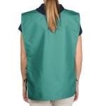 Intedge Hunter Green Adjustable Poly-Cotton Cobbler Apron with 2 Pockets - 29 Intedge Hunter Green Adjustable Poly-Cotton Cobbler Apron with 2 Pockets - 29