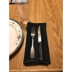 Intedge Hot Pink 100% Polyester Cloth Napkins, 20 Intedge Hot Pink 100% Polyester Cloth Napkins, 20