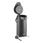 Acopa 2.5 Liter Stainless Steel Lined Matte Black Airpot with Push Button Acopa 2.5 Liter Stainless Steel Lined Matte Black Airpot with Push Button