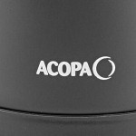 Acopa 2.5 Liter Stainless Steel Lined Matte Black Airpot with Push Button Acopa 2.5 Liter Stainless Steel Lined Matte Black Airpot with Push Button