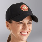 Choice Black Customizable 6-Panel Cap Choice Black Customizable 6-Panel Cap