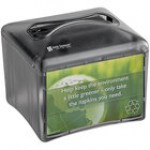 San Jamar H4005TBK Venue Tabletop Fullfold Napkin Dispenser