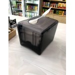 San Jamar H4005TBK Venue Tabletop Fullfold Napkin Dispenser