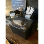 San Jamar H4005TBK Venue Tabletop Fullfold Napkin Dispenser