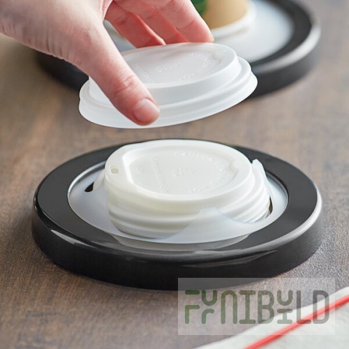 San Jamar EZ-Fit® In-Counter Lid Dispenser for 3 3/4