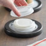 San Jamar EZ-Fit® In-Counter Lid Dispenser for 3 3/4