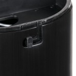 San Jamar C2410CBK EZ-Fit® In-Counter 8 - 46 oz. Cup Dispenser with Black Gasket - 23 1/4
