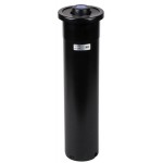 San Jamar C2410CBK EZ-Fit® In-Counter 8 - 46 oz. Cup Dispenser with Black Gasket - 23 1/4