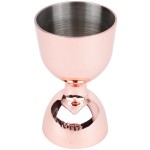 Barfly® M37006CP 1 oz. & 2 oz. Copper-Plated Heavy-Duty Straight Rim Bell Jigger Barfly® M37006CP 1 oz. & 2 oz. Copper-Plated Heavy-Duty Straight Rim Bell Jigger