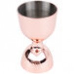 Barfly® M37006CP 1 oz. & 2 oz. Copper-Plated Heavy-Duty Straight Rim Bell Jigger Barfly® M37006CP 1 oz. & 2 oz. Copper-Plated Heavy-Duty Straight Rim Bell Jigger