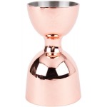 Barfly® M37006CP 1 oz. & 2 oz. Copper-Plated Heavy-Duty Straight Rim Bell Jigger Barfly® M37006CP 1 oz. & 2 oz. Copper-Plated Heavy-Duty Straight Rim Bell Jigger
