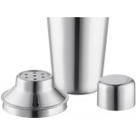 Acopa 8 oz. Stainless Steel 3-Piece Cobbler Cocktail Shaker