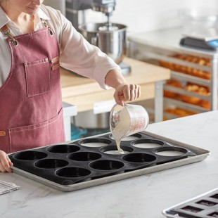 Pavoni Pavoflex 12 Compartment Inserts Silicone Baking Mold PX077 - 4 3/4