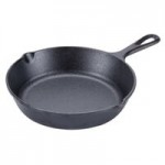 Lodge HM16OS 16 oz. Pre-Seasoned Heat-Treated Mini Cast Iron Oval Casserole Dish