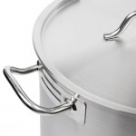 Vollrath 3509 Optio 38 Qt. Stainless Steel Stock Pot with Cover Vollrath 3509 Optio 38 Qt. Stainless Steel Stock Pot with Cover