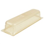 Vollrath 9054410 Super Pan® 1/2 Size Long Amber High Heat Plastic Food Pan - 4 Vollrath 9054410 Super Pan® 1/2 Size Long Amber High Heat Plastic Food Pan - 4