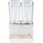 Crathco D25-4 Classic Bubbler Series Double 5 Gallon Bowl High Impact Plastic Refrigerated Beverage Dispenser Crathco D25-4 Classic Bubbler Series Double 5 Gallon Bowl High Impact Plastic Refrigerated Beverage Dispenser