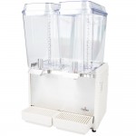 Crathco D25-4 Classic Bubbler Series Double 5 Gallon Bowl High Impact Plastic Refrigerated Beverage Dispenser Crathco D25-4 Classic Bubbler Series Double 5 Gallon Bowl High Impact Plastic Refrigerated Beverage Dispenser