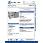 Beverage-Air WTFD48AHC-2-FLT 48