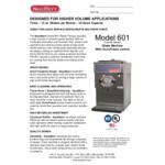 SaniServ 601 20 Qt. Air Cooled Countertop Shake Machine with 1 Hopper - 208/230V