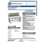 Beverage-Air DPD67HC-2-CL 67