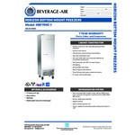 Beverage-Air HBF19HC-1-18 27 1/4 Beverage-Air HBF19HC-1-18 27 1/4