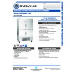 Beverage-Air HBR49HC-1-HS Horizon Series 52