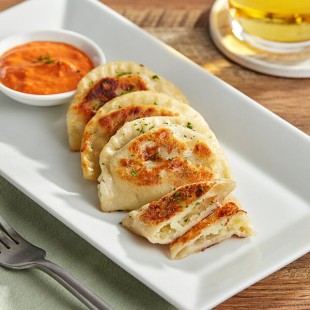 Jaju Jalapeno Cheddar Pierogies - 50/Case Jaju Jalapeno Cheddar Pierogies - 50/Case