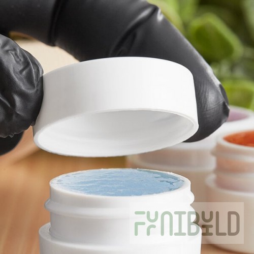 33/400 Smooth Unlined White Lid - 100/Pack