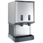Scratch and Dent Scotsman HID312AX-1A Meridian® Air-Cooled Countertop Nugget Ice Machine and Water Dispenser with Hands-Free Dispensing - 12 lb. Bin Capacity