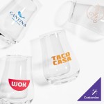 Acopa 4 oz. Customizable Whiskey Tasting / Tulip Glass - 12/Case