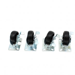 Perlick 57786 Locking Caster Kit, 3.75 Perlick 57786 Locking Caster Kit, 3.75