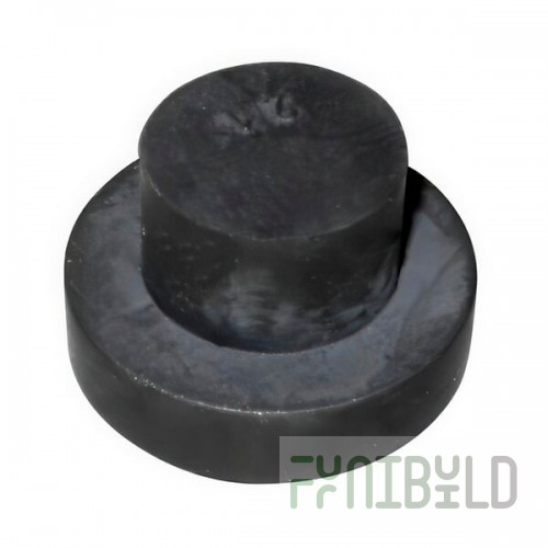 Waring 004090 Replacement Black Rubber Blender Foot - 1
