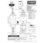 Waring 004090 Replacement Black Rubber Blender Foot - 1 Waring 004090 Replacement Black Rubber Blender Foot - 1