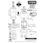 Waring 004090 Replacement Black Rubber Blender Foot - 1 Waring 004090 Replacement Black Rubber Blender Foot - 1