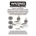 Waring WMB400X Mini Belgian Waffle Maker - 120V, 1200W Waring WMB400X Mini Belgian Waffle Maker - 120V, 1200W