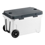 CaterGator CG45PAW Panda 45 Qt. Mobile Rotomolded Outdoor Cooler / Ice Chest