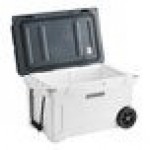 CaterGator CG45PAW Panda 45 Qt. Mobile Rotomolded Outdoor Cooler / Ice Chest