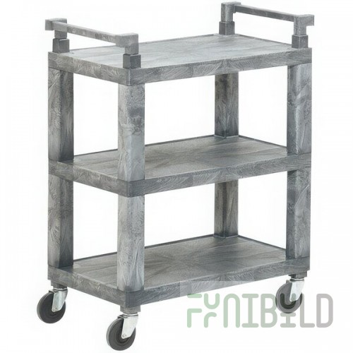 Vollrath 97112 3 Shelf Utility Cart - 200 lb. Capacity